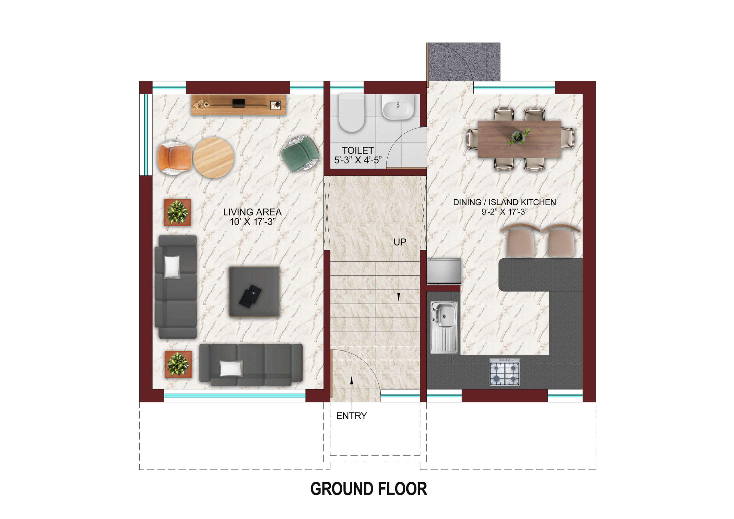 2 BHK Villa