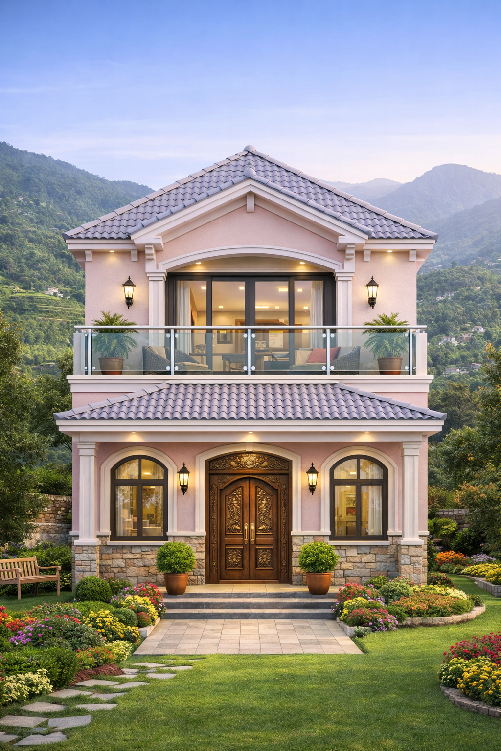 Kanatal Luxury Villa Residences Uttarakhand Interior